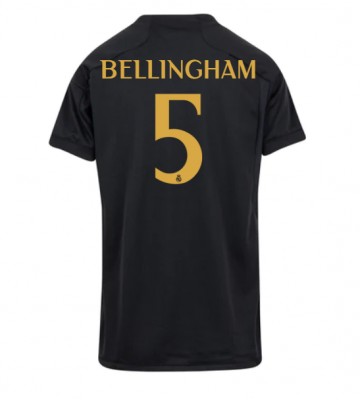 Real Madrid Jude Bellingham #5 Koszulka Trzecich Kobiety 2023-24 Krótki Rękaw